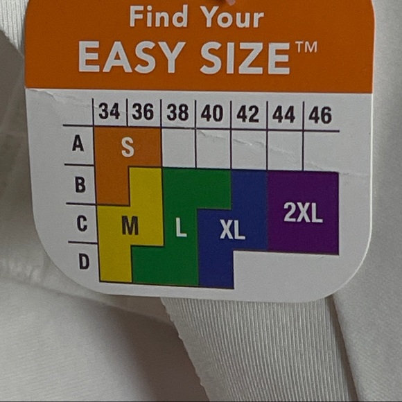 Warner’s wire free Bra womenswear white sizeXL new with tags - Picture 8 of 10